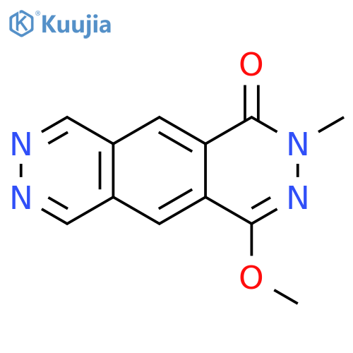 4-methoxy-2-methyl-Pyridazino[4,5-g]phthalazin-1(2H)-one structure