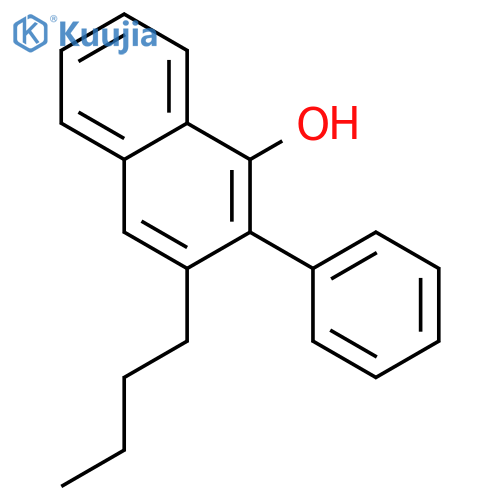 1-Naphthalenol, 3-butyl-2-phenyl- structure