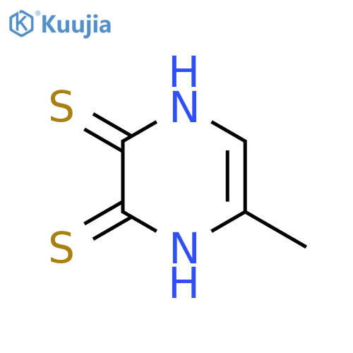 5-Methyl-1,4-dihydropyrazine-2,3-dithione structure