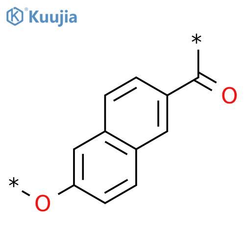 POLY(OXY-2,6-NAPHTHALENEDIYLCARBONYL) structure
