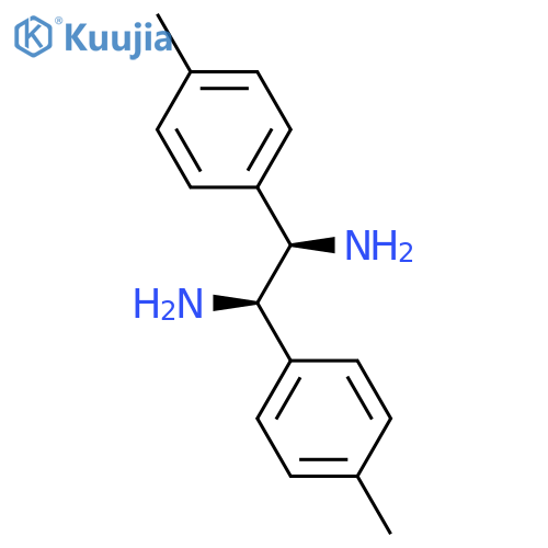 1,2-Ethanediamine, 1,2-bis(4-methylphenyl)-, (1R,2R)- structure