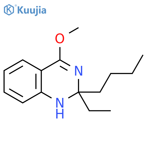 Quinazoline, 2-butyl-2-ethyl-1,2-dihydro-4-methoxy- structure
