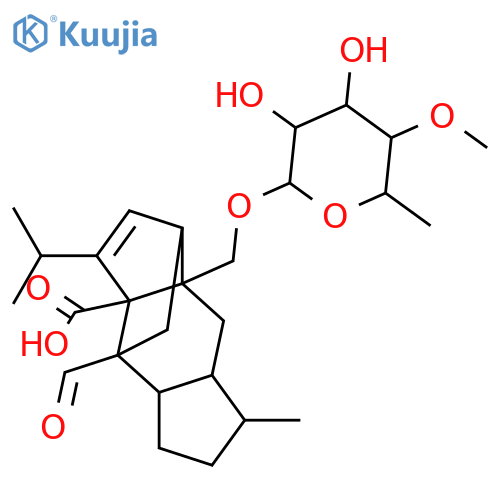Sordaricin; O-(4-O-Methyl-α-L-rhamnopyranoside) structure