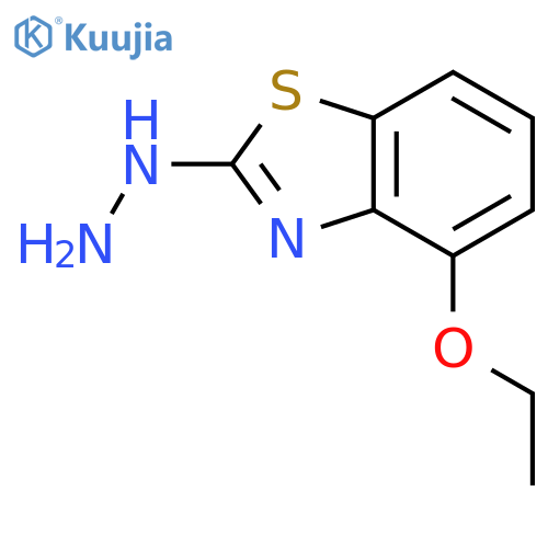 4-ethoxy-2-hydrazinyl-1,3-benzothiazole structure
