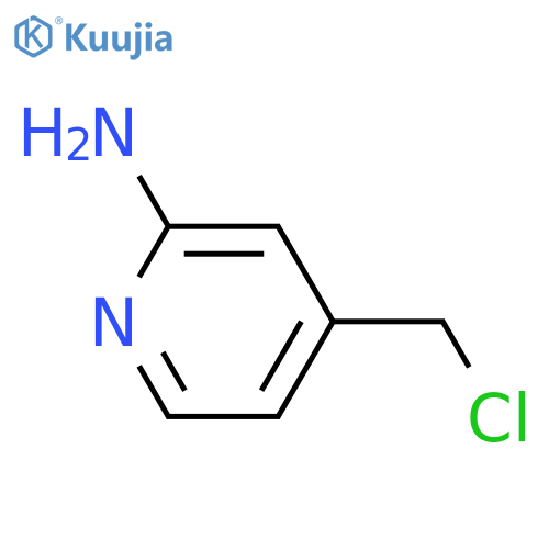 4-(chloromethyl)-2-Pyridinamine structure