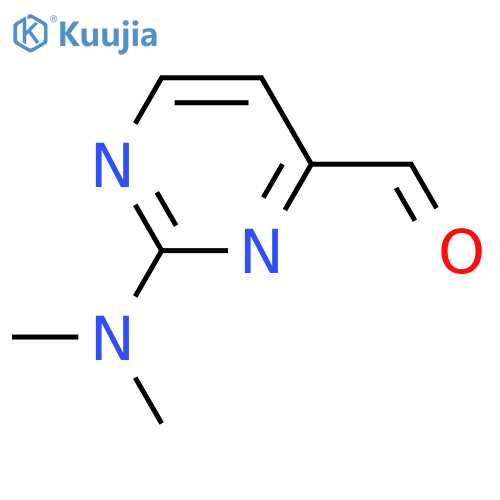 2-(Dimethylamino)pyrimidine-4-carbaldehyde structure