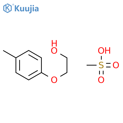 Ethanol, 2-(4-methylphenoxy)-, methanesulfonate structure