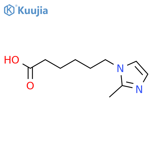 1H-Imidazole-1-hexanoic acid, 2-methyl- structure