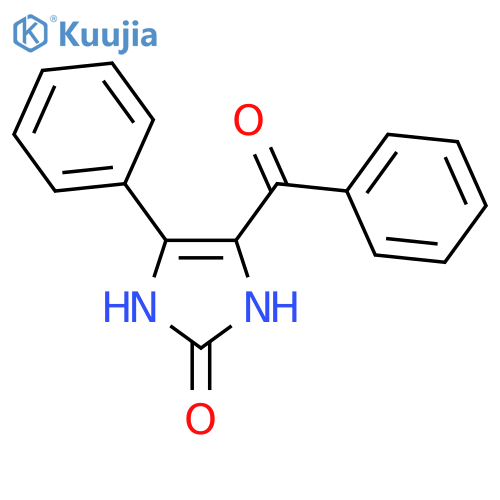 2H-Imidazol-2-one, 4-benzoyl-1,3-dihydro-5-phenyl- structure