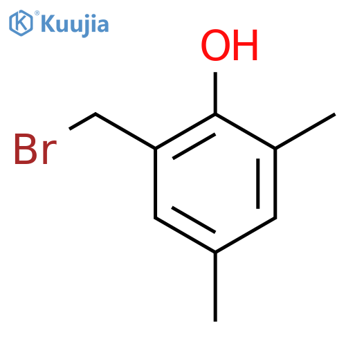2-Oxy-3,5-dimethyl-benzylbromid structure