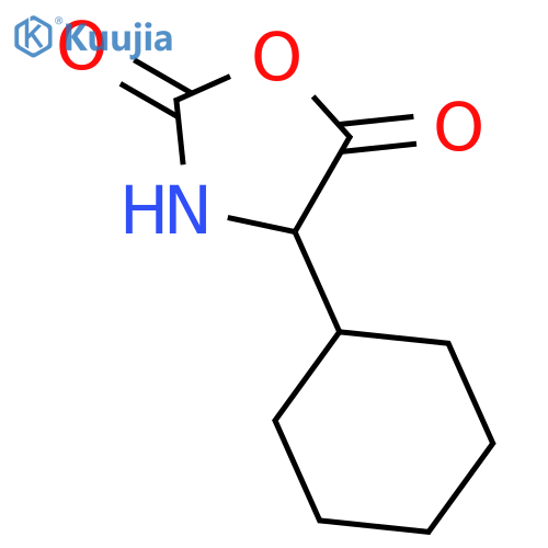 2,5-Oxazolidinedione,4-cyclohexyl- structure