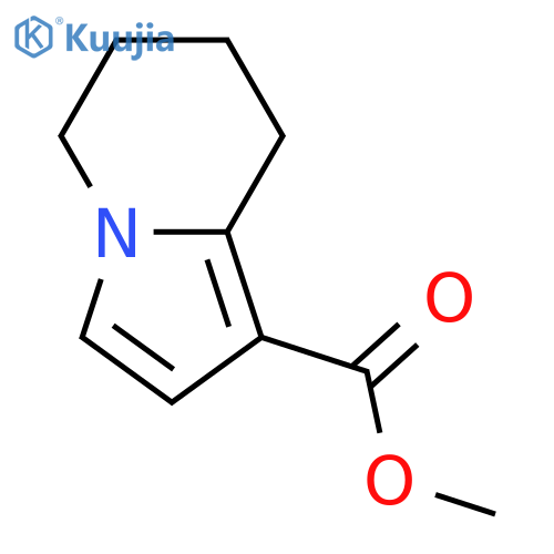 5,6,7,8-tetrahydroindolizine-1-carboxylic acid structure