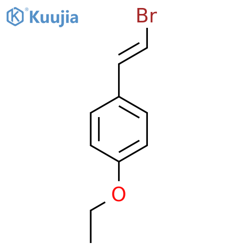 1-(2-Bromoethenyl)-4-ethoxybenzene structure
