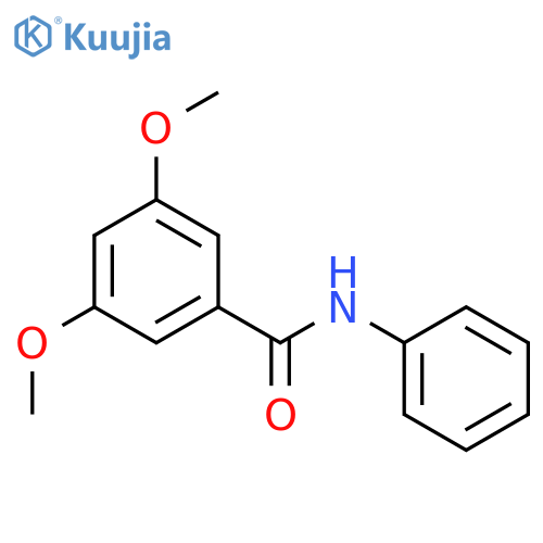 3,5-dimethoxy-N-phenylbenzamide structure
