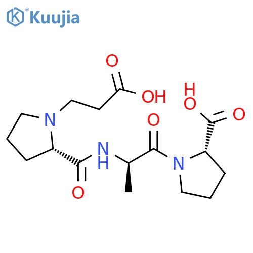 L-Proline, 1-[N-[1-(2-carboxyethyl)-L-prolyl]-D-alanyl]- structure