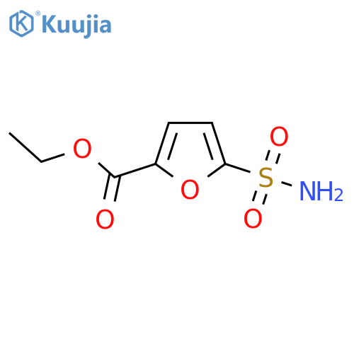 Ethyl 5-sulfamoylfuran-2-carboxylate structure