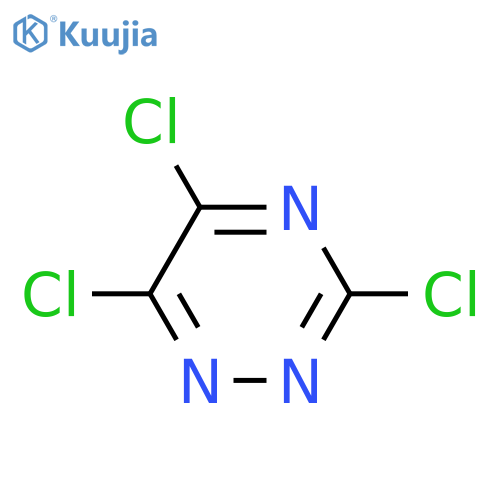 3,5,6-Trichloro-1,2,4-triazine structure