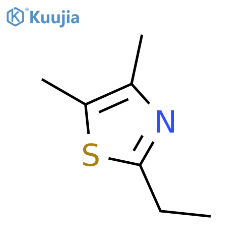 2-Ethyl-4,5-dimethylthiazole structure