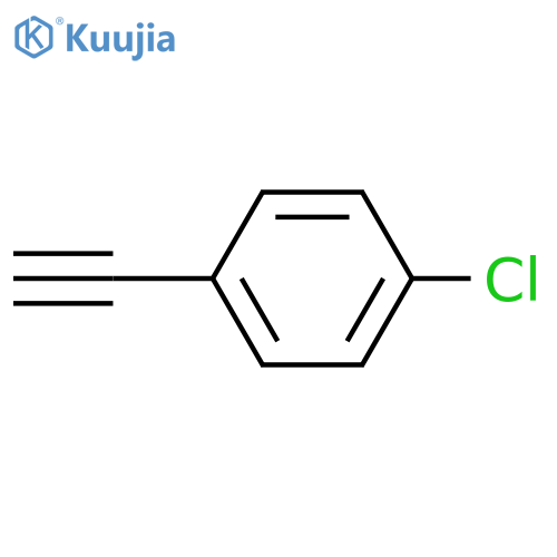 4-Chlorophenylacetylene structure