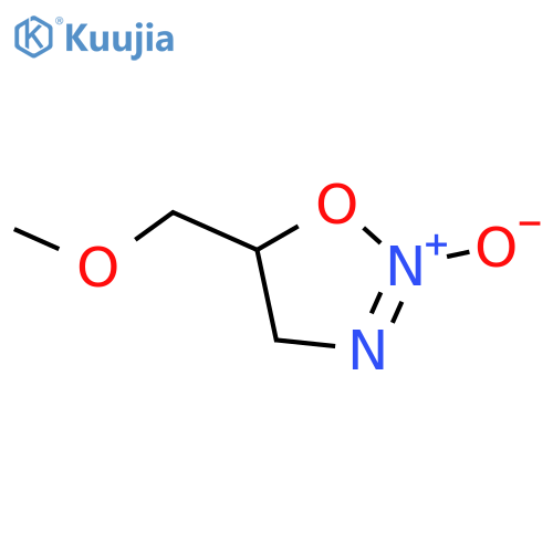 1,2,3-Oxadiazole, 4,5-dihydro-5-(methoxymethyl)-, 2-oxide structure