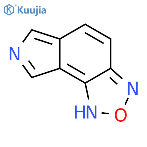 1H-Pyrrolo[3,4-e]-2,1,3-benzoxadiazole(9CI) structure
