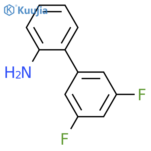 2-(3,5-Difluorophenyl)aniline structure