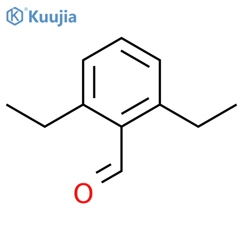 Benzaldehyde, 2,6-diethyl- structure