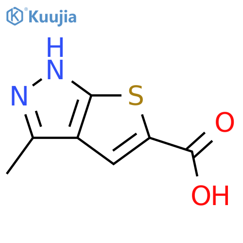 1H-Thieno[2,3-c]pyrazole-5-carboxylic acid, 3-methyl- structure