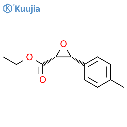 Oxiranecarboxylic acid, 3-(4-methylphenyl)-, ethyl ester, (2R,3R)-rel- structure