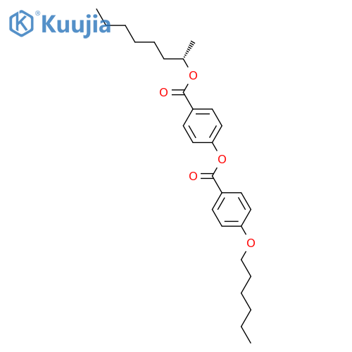 (S)-Octan-2-yl 4-((4-(hexyloxy)-benzoyl)oxy)benzoate structure