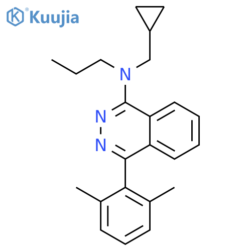1-Phthalazinamine,N-(cyclopropylmethyl)-4-(2,6-dimethylphenyl)-N-propyl- structure