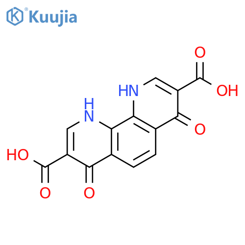 1,10-Phenanthroline-3,8-dicarboxylic acid, 1,4,7,10-tetrahydro-4,7-dioxo- structure