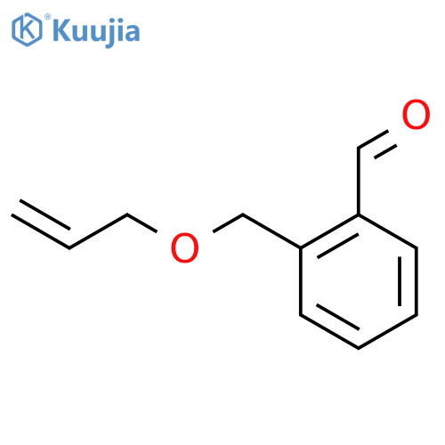 Benzaldehyde, 2-[(2-propenyloxy)methyl]- structure