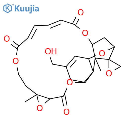 Verrucarin L; 8-Deoxy, 16-hydroxy, 2'S,3'S-epoxide structure