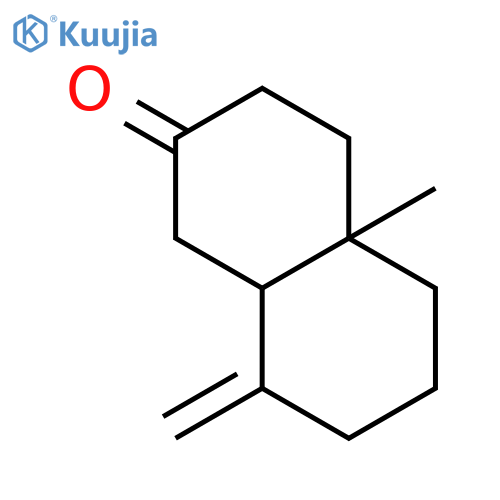 2(1H)-Naphthalenone, octahydro-4a-methyl-8-methylene-, trans- structure