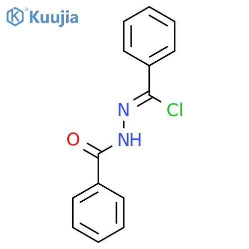 BENZOIC ACID, (CHLOROPHENYLMETHYLENE)HYDRAZIDE structure