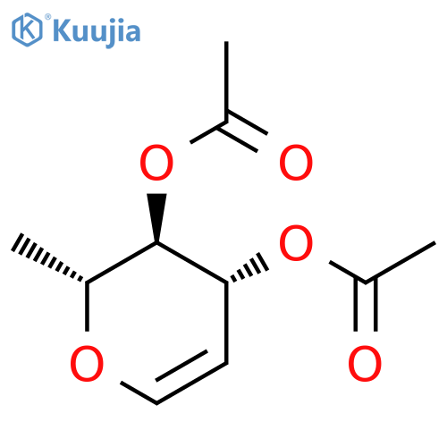 arabino-Hex-1-enitol, 1,5-anhydro-2,6-dideoxy-, diacetate structure