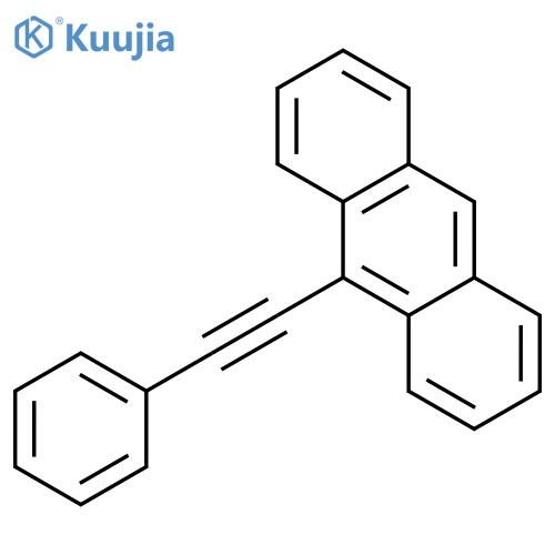 ANTHRACENE, 9-(PHENYLETHYNYL)- structure
