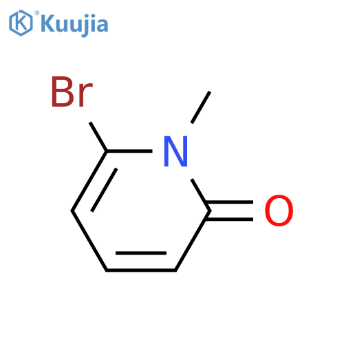 6-bromo-1-methyl-pyridin-2-one structure
