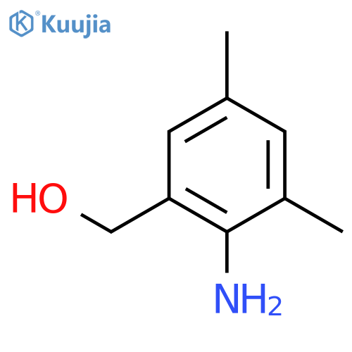 Benzenemethanol,2-amino-3,5-dimethyl- structure