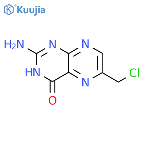 2-Amino-6-(chloromethyl)-4(3H)-pteridinone (>90%) structure