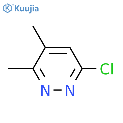 6-chloro-3,4-dimethylpyridazine structure