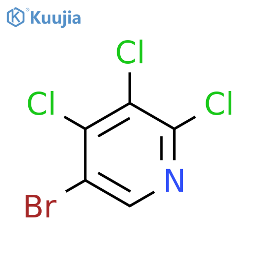 Pyridine,5-bromo-2,3,4-trichloro- structure