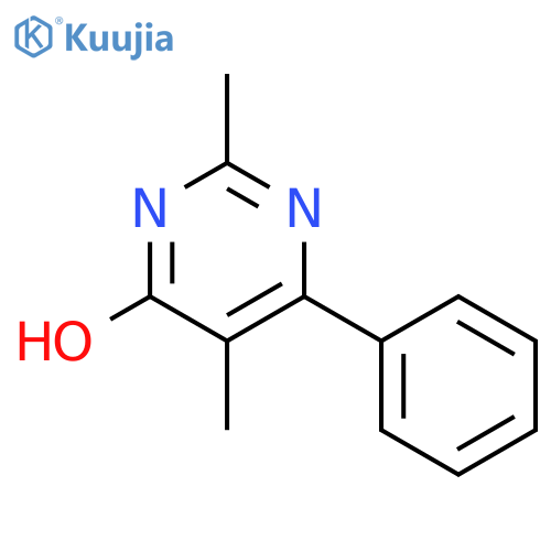 2,5-Dimethyl-6-phenylpyrimidin-4-ol structure