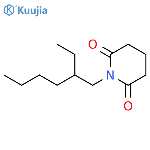 2,6-Piperidinedione,1-(2-ethylhexyl)- structure