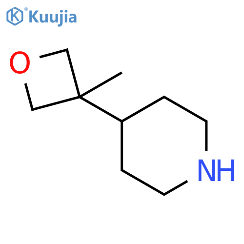 4-(3-methyloxetan-3-yl)piperidine structure