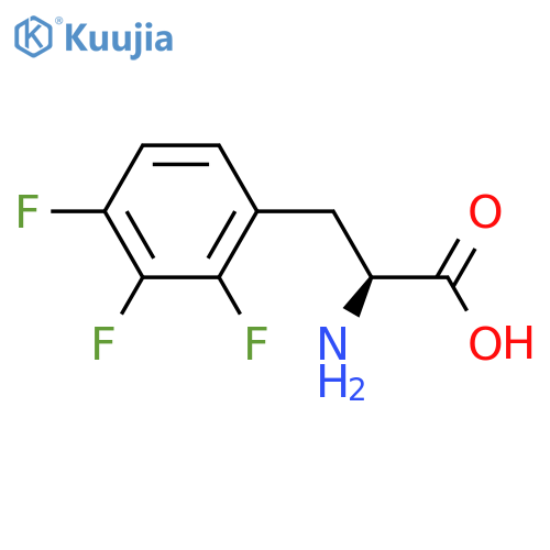 (S)-2-Amino-3-(2,3,4-trifluorophenyl)propanoic acid structure