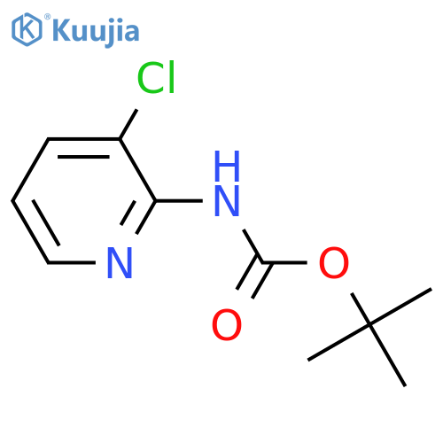 N-(3-Chloro-2-pyridinyl)-,1,1-dimethylethyl Ester Carbamic Acid structure