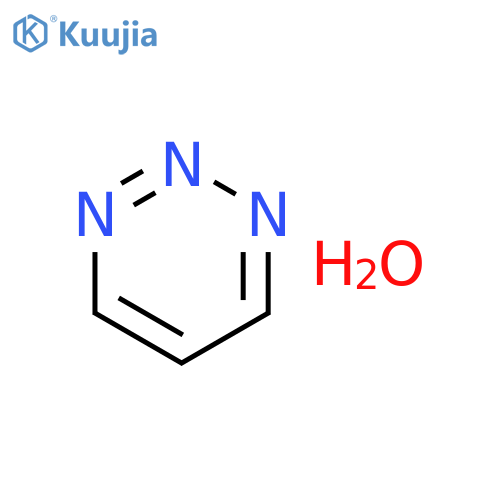 1,2,3-Triazine, monohydrate structure