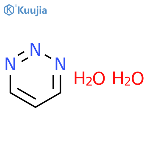 1,2,3-Triazine, dihydrate structure